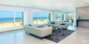 Tel Aviv beachfront apartment for rent with sea view and luxury amenities