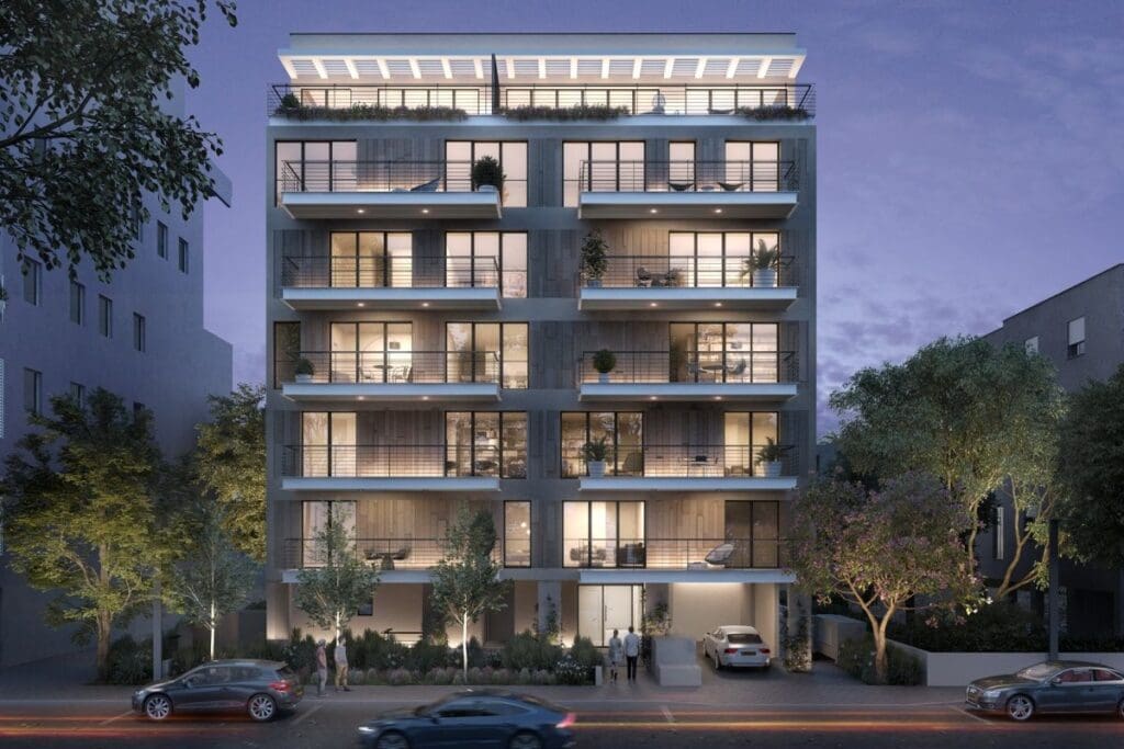 New construction for sale in Old North Tel Aviv near the sea