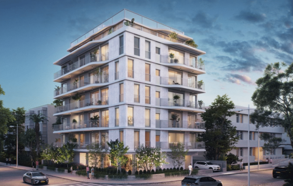 New residential building on Vormeiza Street in Tel Aviv