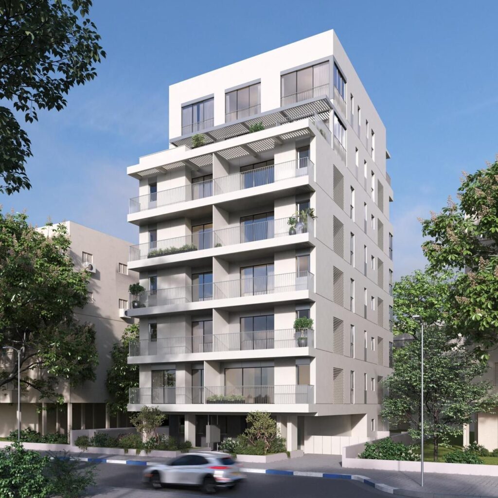 Luxury new residential building in Milano Square Tel Aviv