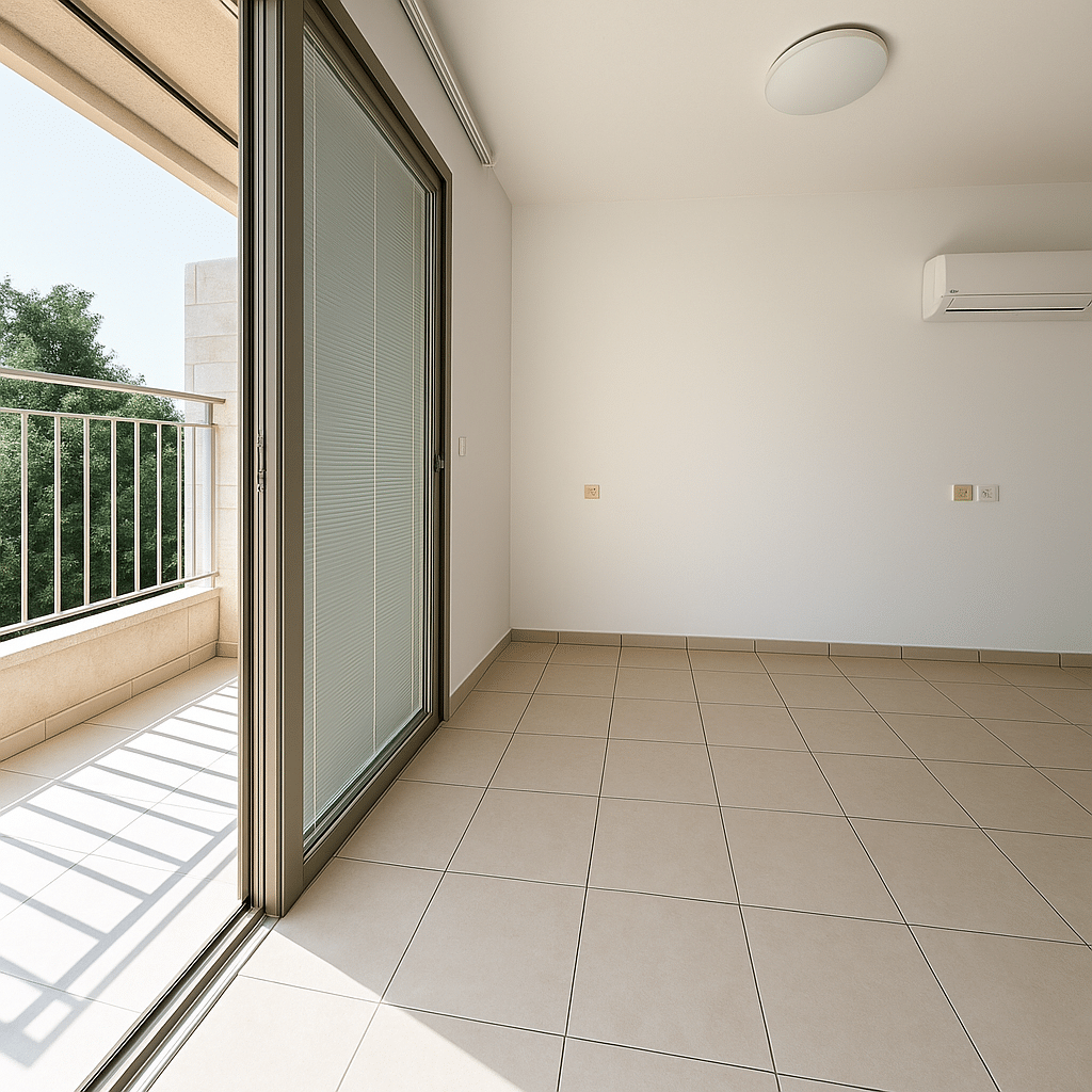 Bright room with access to a sunny balcony in a Dizengoff Street apartment for sale
