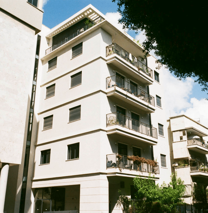 Boutique residential building near Rothschild Boulevard Tel Aviv