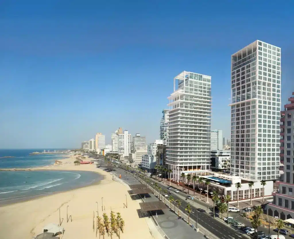High-floor apartment with sea view terrace in David Kempinski Residence Tel Aviv
